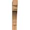 Ekena Millwork Merced Block Smooth Bracket, Western Red Cedar, 5 1/2"W x 34"D x 34"H BKT06X34X34MRC05SWR - alternate 2